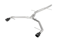 Thumbnail for aFe 17-19 Audi A4 (L4-2.0L) MACH Force-Xp  Stainless Steel Axle-Back Exhaust System - Black Tip