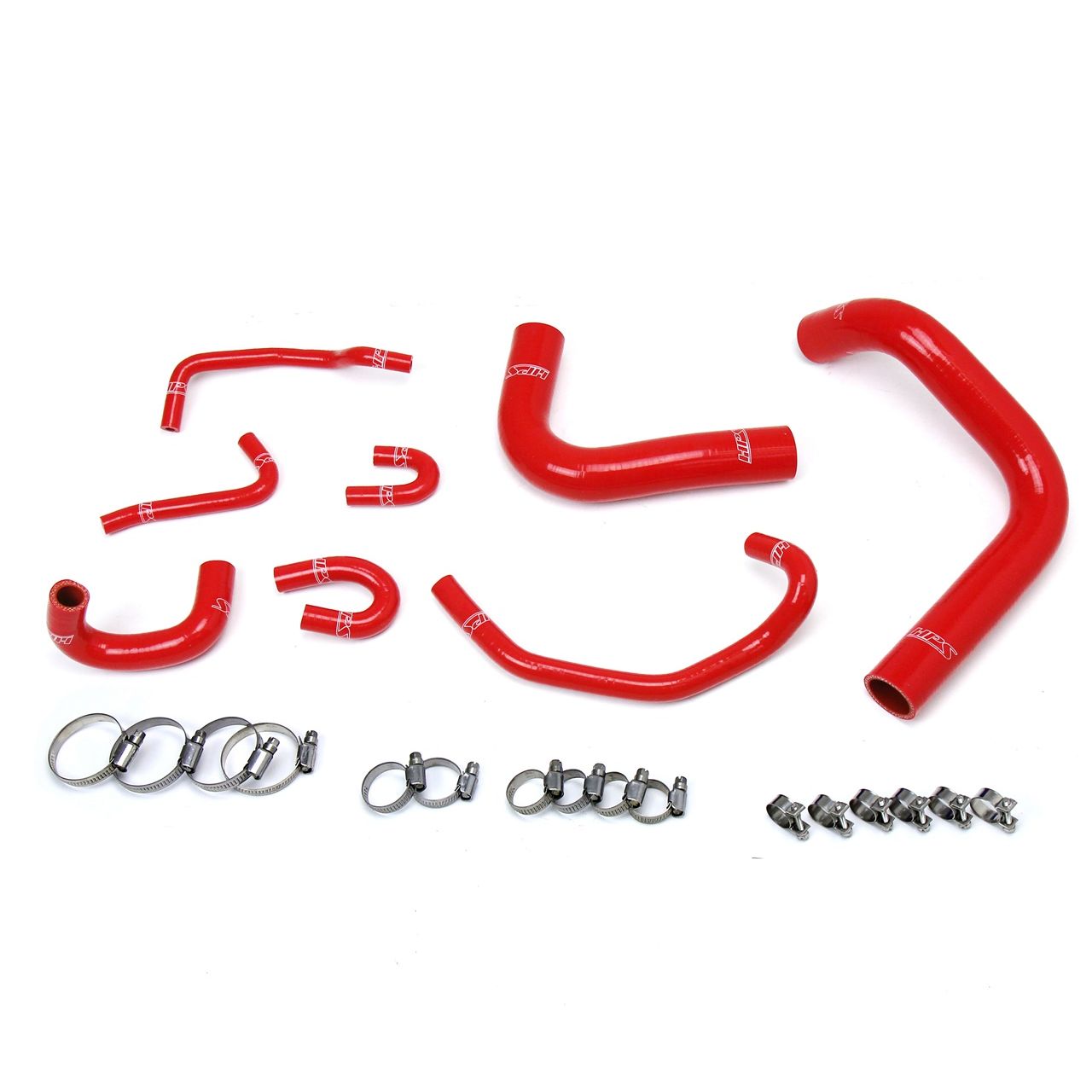 HPS Reinforced Red Silicone Radiator Hose Kit Coolant for Toyota 89-95 4Runner 3.0L V6