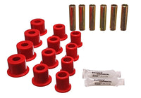 Thumbnail for Energy Suspension Rear Spring Bushings - Red