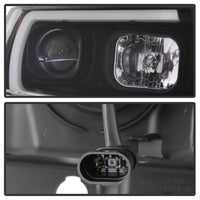 Thumbnail for Spyder 99-04 Jeep Grand Cherokee Projector Headlights - Light Bar DRL LED - Black