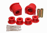 Thumbnail for Energy Suspension 86-91 Mazda RX7 Red Front Control Arm Bushing Set