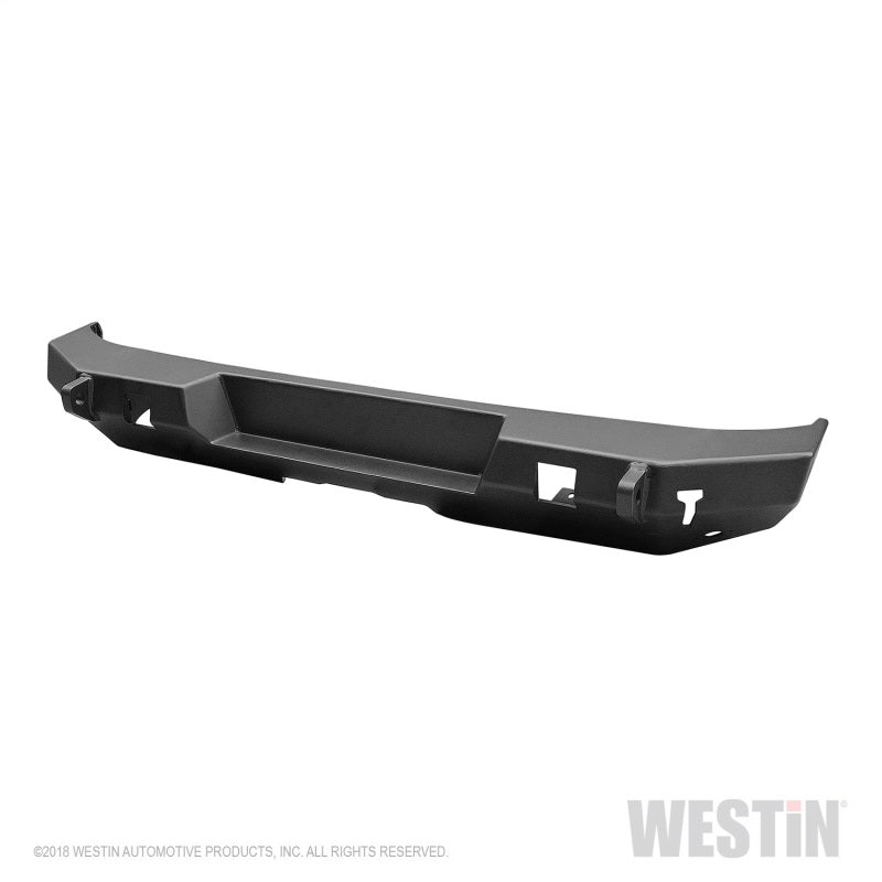 Westin 18-19 Jeep Wrangler JL WJ2 Rear Bumper - Textured Black