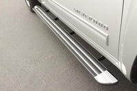 Thumbnail for Lund 07-17 Chevy Silverado 1500 Crew Cab Crossroads 87in. Running Board Kit - Chrome