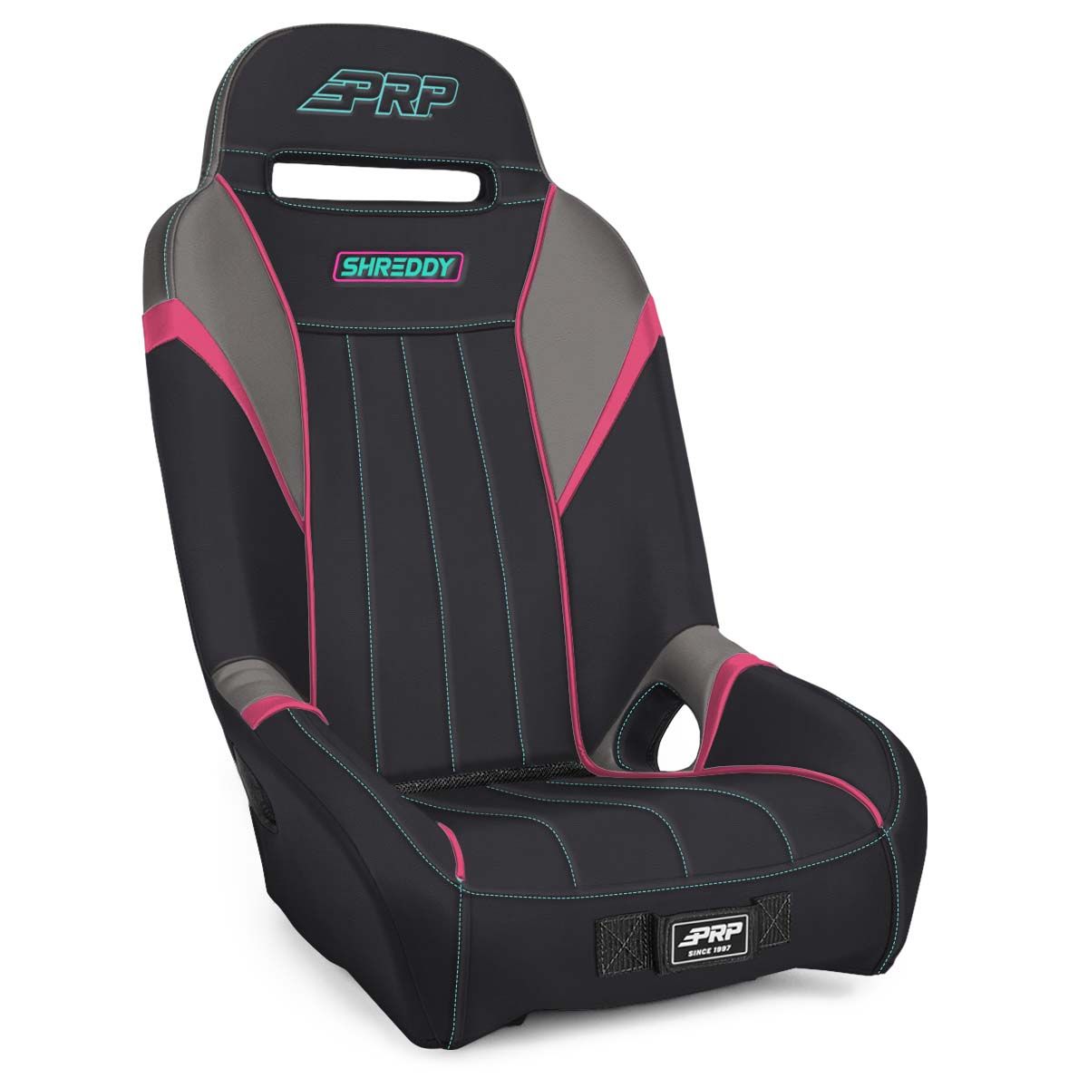 PRP Shreddy GT/S.E. Suspension Seat - Black- Pink