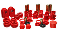 Thumbnail for Energy Suspension 92-06 Ford E-250/E-350 Van 2WD Red Hyper-flex Master Bushing Set