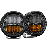 Thumbnail for Rigid Industries 360-Series SAE Fog Yellow/White Pair