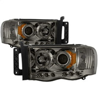 Thumbnail for Spyder Dodge Ram 1500 02-05/Ram 2500 03-05 Projector Headlights LED Halo LED Smke PRO-YD-DR02-HL-SMC