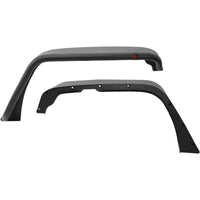 Thumbnail for Westin/Snyper 07-17 Jeep Wrangler Tube Fenders - Front - Textured Black