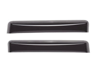 Thumbnail for WeatherTech 05-13 Toyota Tacoma Double Cab Rear Side Window Deflectors - Dark Smoke