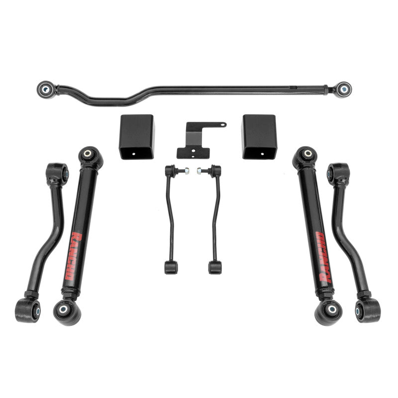 Rancho 18-20 Jeep Wrangler Fr and R Short Arm Suspension System Component - Box Two