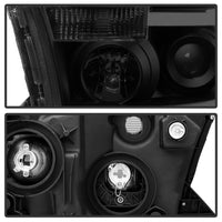 Thumbnail for Xtune Toyota Tundra 07-13 LED Light Bar Projector Headlights Black Smoked PRO-JH-TTU07-LED-BSM