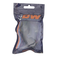 Thumbnail for DeatschWerks 10AN Female Flare Swivel 60-Degree Hose End PTFE - Anodized Matte Black