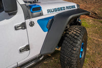 Thumbnail for Rugged Ridge Max Terrain Fender Flare Set F & R 18-22 Jeep Wrangler JL