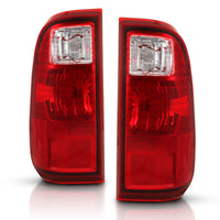 Thumbnail for ANZO 2008-2016 Ford F-250 Taillight Red/Clear Lens (OE Replacement)