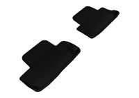 Thumbnail for 3D MAXpider 2005-2014 Ford Mustang Kagu 2nd Row Floormats - Black