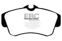 Thumbnail for EBC 00-11 Chrysler PT Cruiser 2.4 Redstuff Front Brake Pads