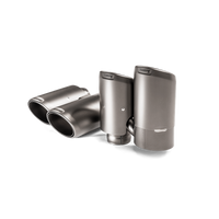 Thumbnail for Akrapovic 2018+ Porsche Cayenne V6 (536) Tail Pipe Set (Titanium)