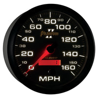 Thumbnail for Autometer Phantom II 5in Electrical Programmable Speedometer 150MPH