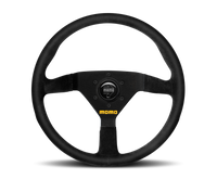 Thumbnail for Momo MOD78 Steering Wheel 320 mm - Black Suede/Black Spokes