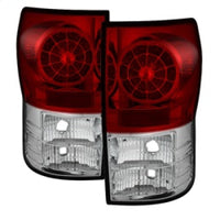 Thumbnail for Spyder Toyota Tundra 07-13 LED Tail lights Red Clear ALT-YD-TTU07-LED-RC