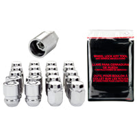 Thumbnail for McGard 4 Lug Hex Install Kit w/Locks (Cone Seat Nut) M12X1.25 / 13/16 Hex / 1.28in. Length - Chrome