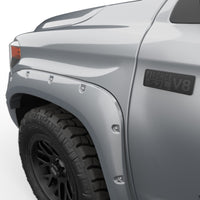 Thumbnail for EGR 14+ Toyota Tundra Bolt-On Look Color Match Fender Flares - Set - Silver Sky