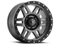 Thumbnail for ICON Six Speed 17x8.5 5x150 25mm Offset 5.75in BS 116.5mm Bore Gun Metal Wheel