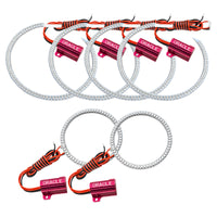Thumbnail for Oracle Dodge Charger 05-10 LED Triple Ring Halo Kit - White SEE WARRANTY