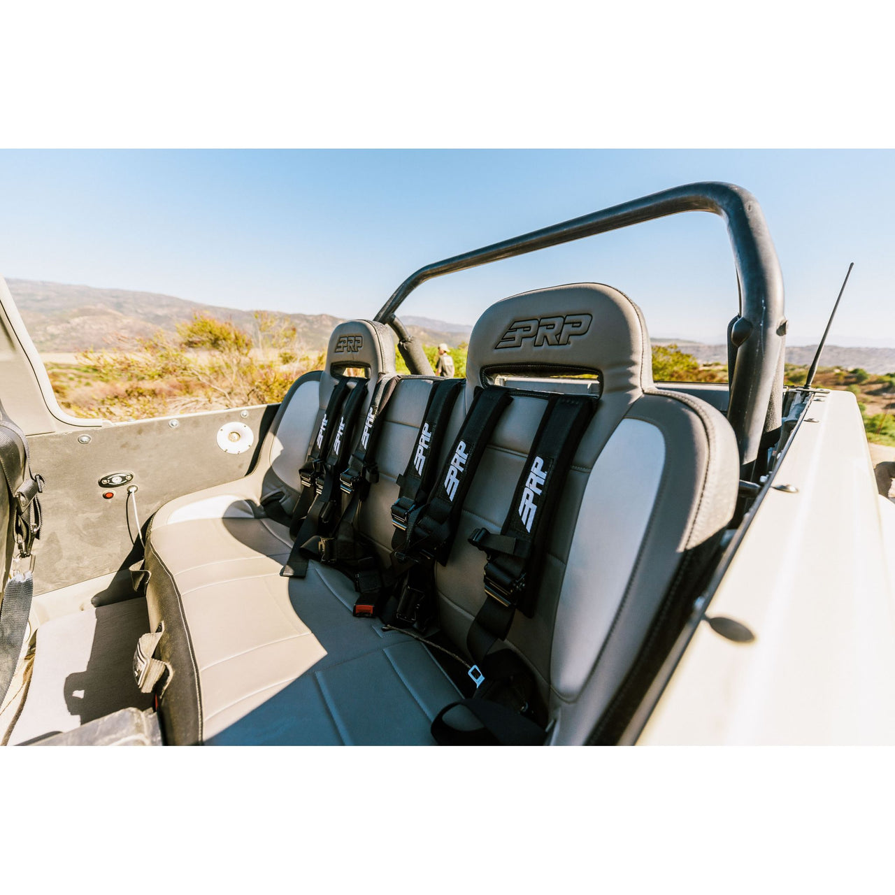 PRP Elite Series High Back Rear Suspension Bench Seat (40-53In.)