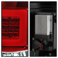 Thumbnail for Spyder 09-14 Ford F150 V2 Light Bar LED Tail Lights - Red Clear (ALT-YD-FF15009V2-LBLED-RC)