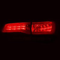 Thumbnail for ANZO 2014-2016 Jeep Grand Cherokee LED Taillights Red/Smoke