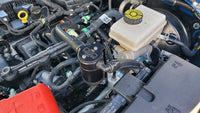 Thumbnail for J&L 21-21.5 Ford Bronco 2.3L Ecoboost Passenger Side 3.0 Oil Separator - Black Anodized