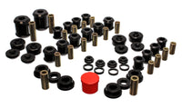 Thumbnail for Energy Suspension 95-99 Mitsubishi Eclipse FWD/AWD Black Hyper-flex Master Bushing Set
