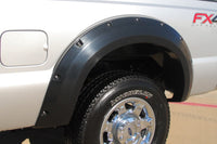 Thumbnail for Lund 11-16 Ford F-250 RX-Rivet Style Textured Elite Series Fender Flares - Black (2 Pc.)