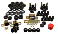 Thumbnail for Energy Suspension 80-86 Jeep CJ7 Black Hyper-Flex Master Bushing Set