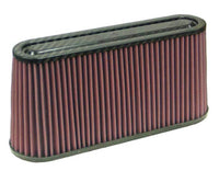 Thumbnail for K&N Universal Air Filter Carbon Fiber Top 12in Flange ID x .875in Flange Length x 5.75in Height