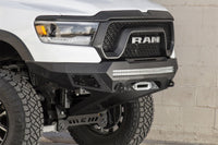Thumbnail for Addictive Desert Designs 2019 Ram Rebel 1500 Stealth Fighter Fr Bumper w/Winch&Parking Sensor Mounts