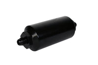 Thumbnail for Aeromotive In-Line Filter - (AN-6 Male) 10 Micron Fabric Element Bright Dip Black Finish