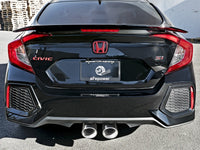 Thumbnail for aFe Takeda 3in 304 SS Cat-Back Exhaust System w/ Polished Tips 2017 Honda Civic Si I4 1.5L (t)