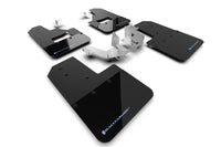 Thumbnail for Rally Armor 21-24 Ford Bronco (Plstc Bmpr + RB - NO Rptr/Sprt) Blk Mud Flap w/Area Blue Logo