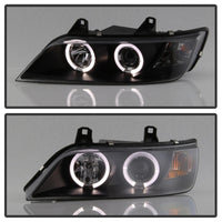 Thumbnail for Spyder BMW Z3 96-02 Projector Headlights LED Halo Black High H1 Low H1 PRO-YD-BMWZ396-HL-BK