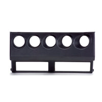 Thumbnail for Autometer 87-95 Jeep Wrangler YJ Black Cluster Bezel - Holds Five 2-1/16in Gauges