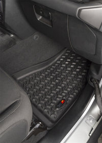Thumbnail for Rugged Ridge Floor Liner Front Black 2018-2020 Jeep Wrangler 2020 Gladiator JL / JT