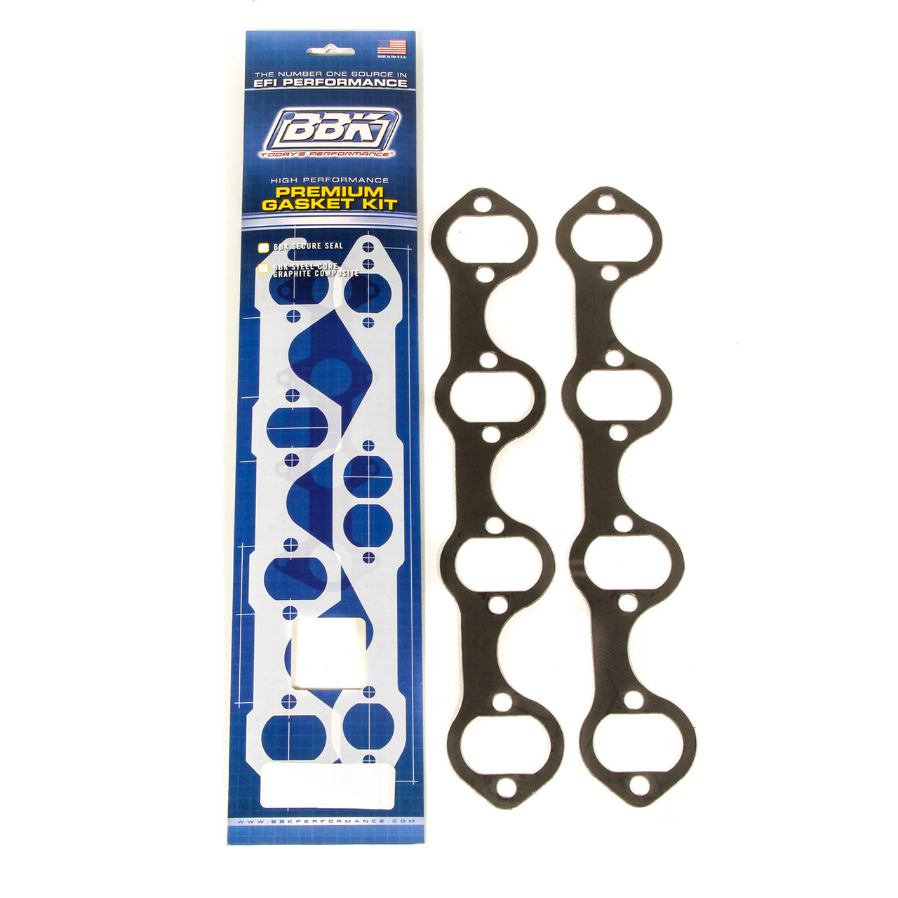 PREMIUM HEADER GASKET SET FORD 302 / 351 OVAL 1-3/4" (PAIR)