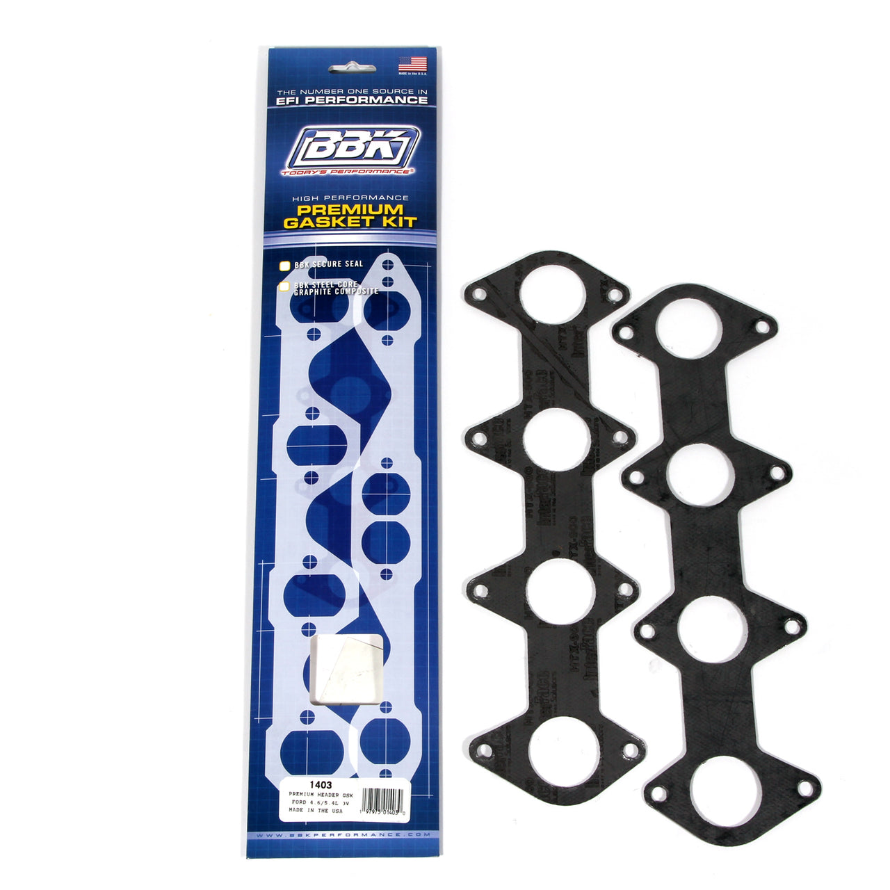 PREMIUM HEADER GASKET SET FORD 4.6 / 5.4L-3V (PAIR)