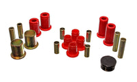 Thumbnail for Energy Suspension 87-96 Dodge Dakota 2WD Red Front End Control Arm Bushing Set