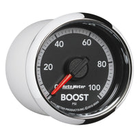 Thumbnail for Autometer Gen4 Dodge Factory Match 52.4mm Mechanical 0-100 PSI Boost Gauge