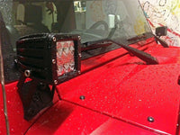 Thumbnail for Rigid Industries Jeep JK - A-Pillar Mount Kit - Mounts set of Dually/D2