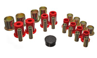 Thumbnail for Energy Suspension Universal Red Control Arm Bushing Set - Complete Set