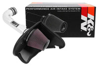 Thumbnail for K&N 16-17 Chevy Camaro 3.6L Silver Typhoon Short Ram Intake